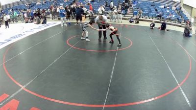8U Boys - 62 lbs 7th Place Match - Briggs Mariteragi, Tennessee vs Brooks Fentress, Derby City Legends - LLC