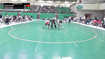 132 lbs Semis & 3rd Wb (16 Team) - Judah White, Carrollton vs Julian Reyes, Archer