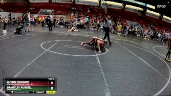 64 lbs Champ. Round 1 - Jaiydn Edwards, Kenmore Wrestling Club vs Brantley Russell, Unattached