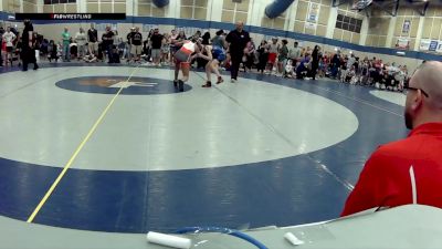 14U Girls FS - 89.8-101.8 Champ. Round 3 - Madelyn Munoz vs Jadyson Wilson, Owen County Wrestling Club