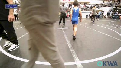 64 lbs Rr Rnd 4 - Slade Stone, Piedmont vs Maverick Higgins, Choctaw Ironman Youth Wrestling