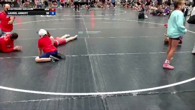 57 lbs Round 4 (10 Team) - Stephanie Amorim, MF Angels vs Laurel Arnott, TN Tyrants