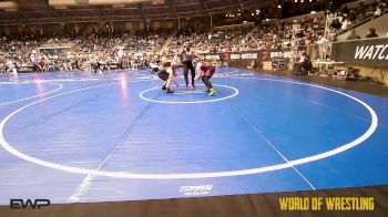 130 lbs Consi Of 16 #2 - Slade Puckett, Rising Kingz vs Connor Buhr, Maize