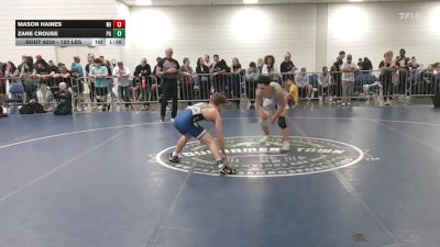 120 lbs Consi Of 32 #2 - Zane Crouse, PA vs Mason Haines, MI