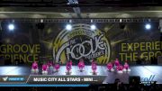 Music City All Stars - Mini Pink Pom [2022 Mini - Pom - Small] 2022 One Up Nashville Grand Nationals DI/DII