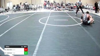 156 lbs Quarterfinal - David Daniels, Granite WC vs Damen Vollmer, Temecula Valley HS