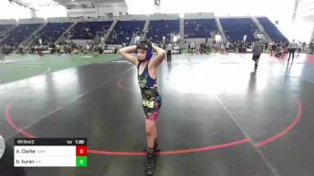 101 lbs Rr Rnd 2 - Alanna Clarke, Team Quest vs Shayna Auren, TUF California Wrestling