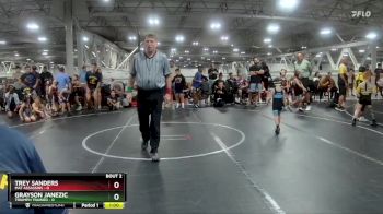 44 lbs Round 1 (8 Team) - Trey Sanders, Mat Assassins vs Mali Cole, Triumph Trained