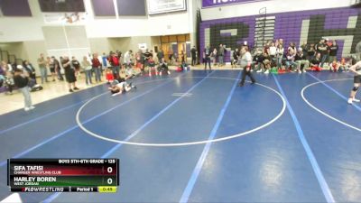 125 lbs 1st Place Match - Harley Boren, West Jordan vs Sifa Tafisi, Charger Wrestling Club