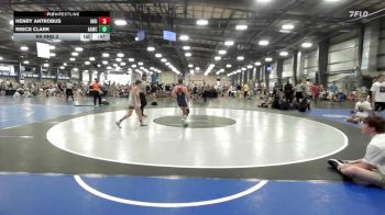 95 lbs Rr Rnd 3 - Henry Antrobus, Indiana Outlaws Gold vs Reece Clark, All-American Wrestling Club MS