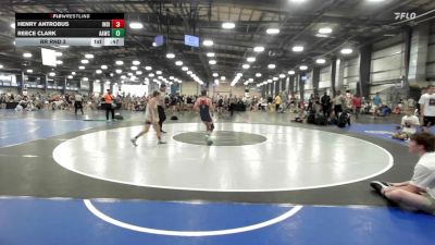 95 lbs Rr Rnd 3 - Henry Antrobus, Indiana Outlaws Gold vs Reece Clark, All-American Wrestling Club MS