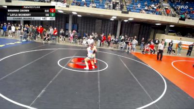 155 lbs Champ. Round 3 - Layla McHenry, Unattached vs Brianna Crown, Unattached