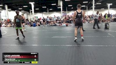 144 lbs Round 4 (8 Team) - Trokon Kai, Pocono Regional WC vs Lucas Lahousse, New England Black & Gold