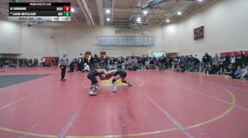 126 lbs Champ. Round 3 - Lincoln Rohr, Massillon Perry vs Michael Rusinko, Strongsville