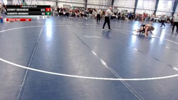 Silver 141 lbs Champ. Round 2 - Alberto Moreno, University Of Dubuque vs Rowdy Neighbor, St. Cloud State