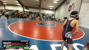 113 lbs Quarterfinal - Jett Olsen, Kelly Walsh vs Rian Selby, Glenrock