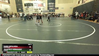 285 lbs Cons. Round 2 - Dario Sepulveda, Burlington vs Francisco Hernandez, Wapato