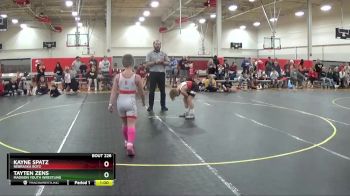 78 lbs Round 2 - Tayten Zens, Madison Youth Wrestling vs Kayne Spatz, Nebraska Boyz