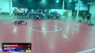 119 lbs Placement Matches (8 Team) - Ashton Gonzales, Texas Gold vs Carsten Cagle, Oklahoma Blue