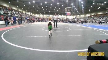 37 lbs Consi Of 8 #2 - Clementine Reed, Legacy Elite Wrestling Club vs Hunter Quinliven, Willits Grappling Pack