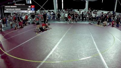 106 lbs Champ. Round 2 - Lucas Medina, Izzy Style Wrestling vs Nicholas Freeze, Midwest Regional Training Center