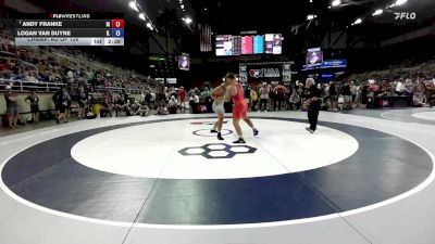 190 lbs Champ. Rd Of 128 - Andy Franke, IA vs Logan Van Duyne, IL