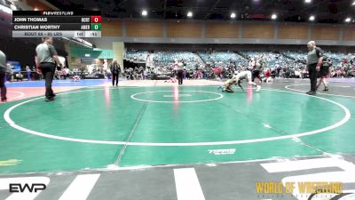 85 lbs 3rd Place - John Thomas, OCRTC vs Christian Worthy, American Dream