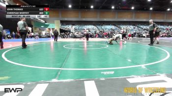 85 lbs 3rd Place - John Thomas, OCRTC vs Christian Worthy, American Dream