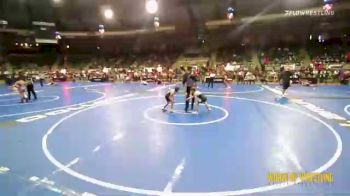 61 lbs Rd Of 32 - Kaiden Koehn, Glenpool Warriors vs Jett Foster, MN Elite