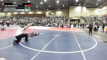 40 lbs Round Of 16 - Levi Whittenburg, Ceres Pups WC vs Amelia Stanley, Legacy Elite