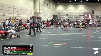 167 lbs Round 3 (4 Team) - William Owens, Ares Red vs Carson Maxey, Illinois KIA