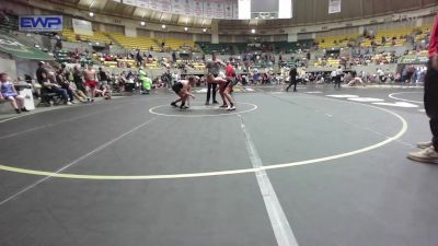 120 lbs Quarterfinal - Ben Kramer, Panther Youth Wrestling-CPR vs Walker Lasiter, Bentonville Wrestling Club