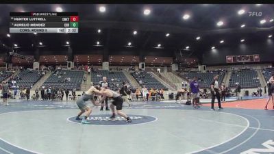 141 lbs Quarterfinal - D`Mitri Alarcon, Life vs Michael Tharpe, Indiana Tech