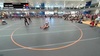 135 lbs Cons. Semi - Lilly White, Unattached vs Nayeli Duron, Unattached