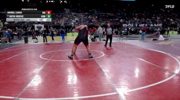 285 lbs Cons. Round 2 - Seth Reeve, Hermiston Oregon vs Angel Lugo, Sunnyside