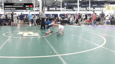 73 lbs Rr Rnd 2 - Cameron Doroshenko, Mat Assassins - K6 vs Mason Kolva, Team Nauman Wrestling Club - K6