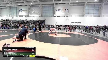 102 lbs Quarterfinal - Vincent Darch, Batavia Little Devils Wrestling Club vs Kobe Bernas, Paners Wrestling Club (Pittsfo)