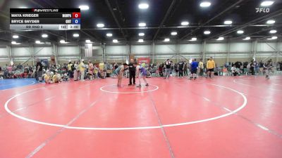 75 kg Rr Rnd 5 - Maya Krieger, Misfits Kit Kats - GHSE vs Bryce Snyder, Grit Mat Club - GHSE