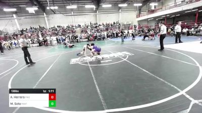 138 lbs Final - Alex Herrera, Pikes Peak Warriors vs Mathius Soto, Panther Wc