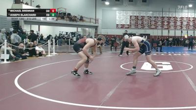215 lbs Consolation - Michael Brennan, Carver vs Joseph Blanchard, Foxborough