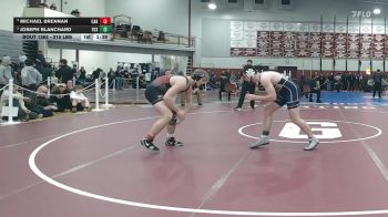 215 lbs Consolation - Michael Brennan, Carver vs Joseph Blanchard, Foxborough