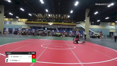 235 lbs Consi Of 32 #2 - Zachariah Hocker, UNLV vs Coddie Phillips, Akron