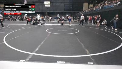 141 lbs Champ. Round 2 - Timothy Murabito, Texas Wesleyan vs Carter Krier, Friends University