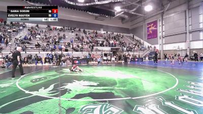 10U Girls - 67 lbs Semis - Samai Soeum, WA vs Evelyn Nguyen, WA