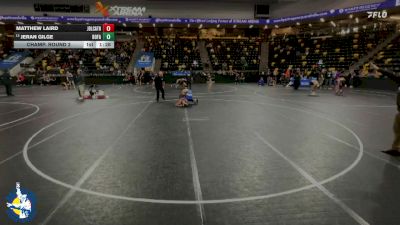 138 lbs Champ. Round 2 - Matthew Laird, Joliet (Catholic Academy) vs Jeran Gilge, Bondurant-Farrar