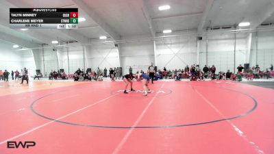 130 lbs Rr Rnd 1 - Talyn Minney, Cushing Girls vs Charlene Meyer, Stillwater Lady Pioneers