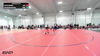 130 lbs Rr Rnd 1 - Talyn Minney, Cushing Girls vs Charlene Meyer, Stillwater Lady Pioneers