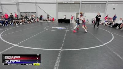 132 lbs Placement Matches (8 Team) - Santino Danise, New Jersey vs Nick Dardanes, Colorado