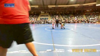 52 lbs Round Of 64 - Jacques Finley, Wichita Training Center vs Bryce Neel, NB