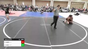 132 lbs Consi Of 8 #2 - Isaac Lopez, So Cal Grappling vs Julian Leon, Northview